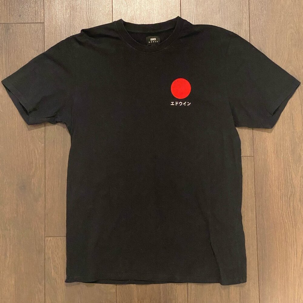 EDWIN Graphic T-Shirt – Men’s Medium (Black)
